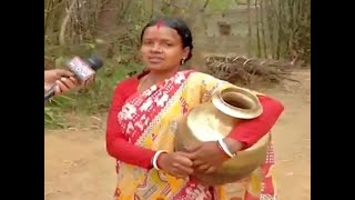 WB Polls 2021 Meet Chandana Bauri a daily wager and BJP candidate from Saltora seat [upl. by Brandice]