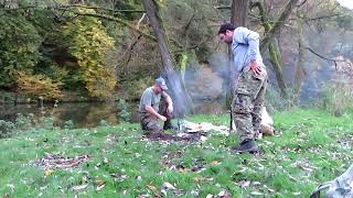 Grillen an der Lahn bei Löhnberg Ende Oktober 2o22 2 [upl. by Ut877]