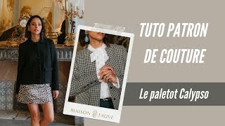 Tuto Patron Couture 🧵 Le Paletot Calypso [upl. by Maurice]