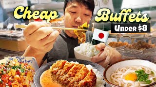 6 ALL YOU CAN EAT Buffets for UNDER 8 in Tokyo Japan [upl. by Sokim384]