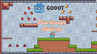 How to create a passthrough platform in Godot 43 [upl. by Artenehs]