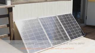 Hysolis Solar Charging  How to Connect [upl. by Helaine683]