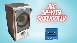 JVC SPWT9 Subwoofer 4Ω 150W Sound Test [upl. by Llekim]