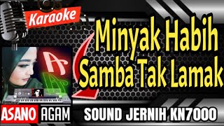 Karaoke Minang Terpopuler 2021  Minyak Habih Samba Tak Lamak Nada Rendah [upl. by Wakefield]