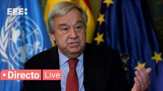 🔴📡 Discurso de Antonio Guterres en el Día de la desertificación y la sequía [upl. by Ardnwahsal336]