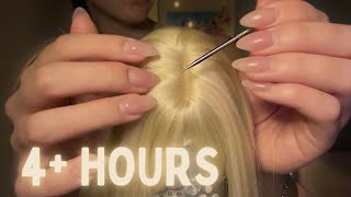 Intense Scalp Check ✧ Plucking Scratching Massage ASMR Compilation [upl. by Bart]