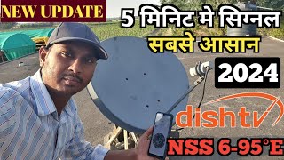 Dish tv signal setting  satellite finder mobile app se dth kaise set karen  free dth tricks [upl. by Anaujit]