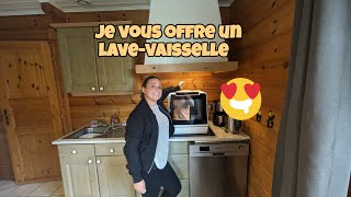 Je teste le lave vaisselle pour nomade NANOVA D1 J’offre un cadeau aux abonnés ⬇️ [upl. by Aneertak]