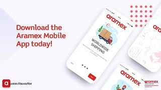 Download the Aramex Mobile App Today [upl. by Notnad]