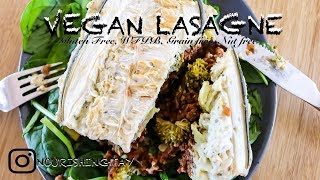 VEGAN LASAGNEGFWFPBGRAIN FREENUT FREE [upl. by Nwahs543]