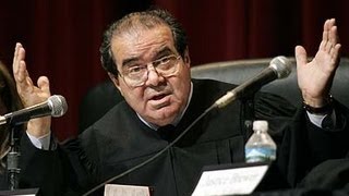 Justice Scalia Must be listening to the Hartmann Program [upl. by Enrev632]