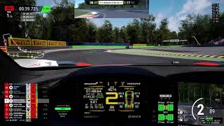 Live 3010 Monza SimPlay E Racing League Assetto Corsa competizione GT3 [upl. by Akel]