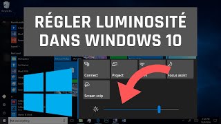 La luminosité de mon écran ne marche plus sous Windows 10 Résolu [upl. by Verdie857]