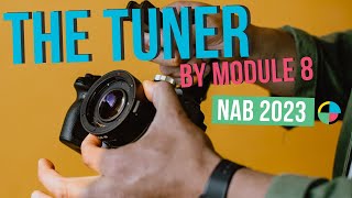 The Tuner by Module 8 Makes Any Lens A Canon K35  nab2023 [upl. by Euqinay]