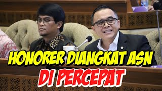 Honorer Diangkat Jadi PPPK Dipercepat dengan UU ASN 2023 dan Pendataan Non ASN [upl. by Uolymme]