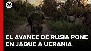 El avance de Rusia pone en jaque a las tropas ucranianas en Pokrovsk [upl. by Ladnor]