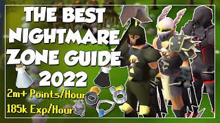 The BEST Nightmare Zone Guide OSRS 2022  NMZ Points AFK Exp amp Imbues [upl. by Caryl405]