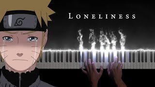 Naruto Shippūden OST  Loneliness Piano Version [upl. by Kamillah663]