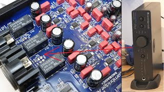 USB DAC Disassembly Cambridge Audio [upl. by Nyleahs]