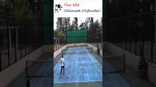 The Net  Ultimate Defender 🛡️🎾 tennis tennisshorts tennisreels reels defender tennislife [upl. by Chamberlin]