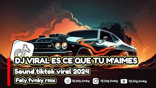 DJ VIRAL ES CE QUE TU MAIMES🔥SOUND TIKTOK VIRAL 2024 [upl. by Ahsirak]