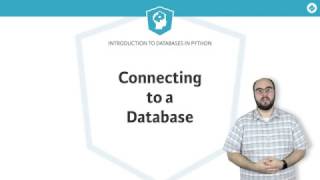 SQLAlchemy Connecting to a database [upl. by Kowal840]
