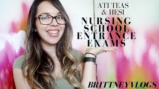 PREPARING FOR NURSING SCHOOL ENTRANCE EXAMS  TEAS amp HESI  RN STUDENT [upl. by Mcclure]