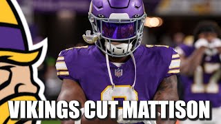 BREAKING Minnesota Vikings to Release RB Alexander Mattison [upl. by Niehaus]