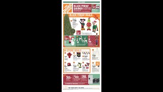 Home Depot Black Friday Ad Sale 2023 [upl. by Lenka]