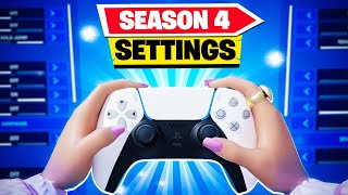 Fortnite Chapter 5 Season 4 Controller Settings Explained Zero Build  Build Controller Settings [upl. by Asin136]