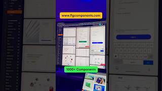 1000 Free Figma Components for you 😳 foryou figma ux ui design foryoupage creative [upl. by Jocelyn696]