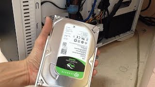 Installing Seagate Barracuda 1TB Hard Drive [upl. by Micheil]