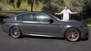 The 2022 BMW M5 CS Is BMW’s Hellcat [upl. by Aeslehc165]