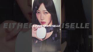 EITHERAND×GISELLE💜 aespaエスパgiselle에스파韓国コスメ原宿ユーチュー部youtubeshortspr [upl. by Birdie]