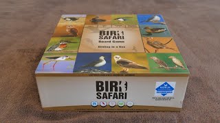 Bird Safari Board Game  learning about birds of southern Africa [upl. by Eixel]