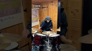 Awake drums only cover practice FINCH TREVOR MERCIER What It Is To Burn grind thegrind workout t [upl. by Niawd]