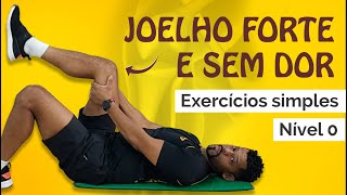 Exercícios LEVES p dores no joelho  atrite artrose condropatias e frouxidão ligamentar  VIDEO 3 [upl. by Carmon183]