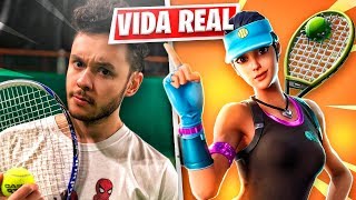 FORTNITE Y TENIS EN LA VIDA REAL  TheGrefg [upl. by Liris]