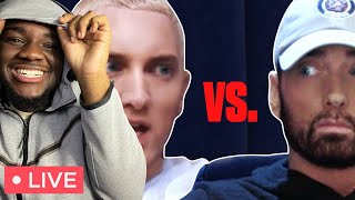 M4witdaM4 reacts to Slime Shady Vs Marshall Mathers [upl. by Ibmab]