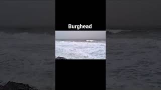 Burghead Moray Scotland  High Tide [upl. by Llennod]