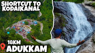 Adukkam village  Dangerous Road To Kodaikanal  Periyakulam  Theni  Hidden Waterfall  W2TJ [upl. by Kina]