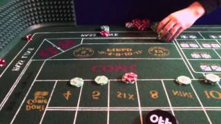 Craps Practice Session MASSIVE ROLL [upl. by Berry]