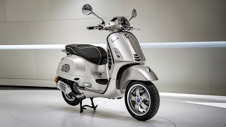 quot2025 Vespa GTS Super 300 The Iconic Scooter Gets a Modern Makeover  Full Review amp Specsquot [upl. by Yracaz]