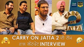 Carry On Jatta 2 Full Star Cast Interview Punjabi Mania [upl. by Ydieh]