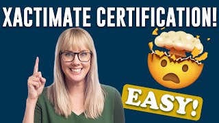 How To Get Certified In Xactimate  Easy process with Alena Wilson [upl. by Hunley614]