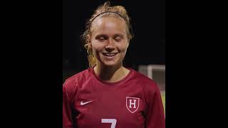 Josefine Hasbo Postgame Interview vs Marshall [upl. by Lleynod]