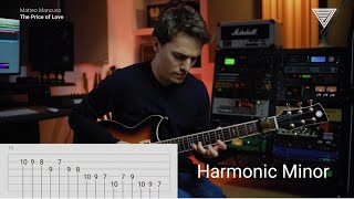 Matteo Mancusos Harmonic Minor Lick [upl. by Georgeanna]