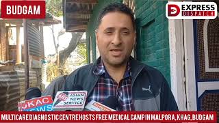 Multicare Diagnostic Centre Hosts Free Medical Camp in Malpora Khag Budgam [upl. by Atnuahs237]