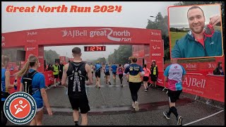 Great North Run 2024  Event Footage  FASTEST EVER [upl. by Tedmann]