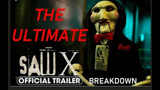 The Ultimate SAW X Trailer Breakdown  Analysis [upl. by Ailam]